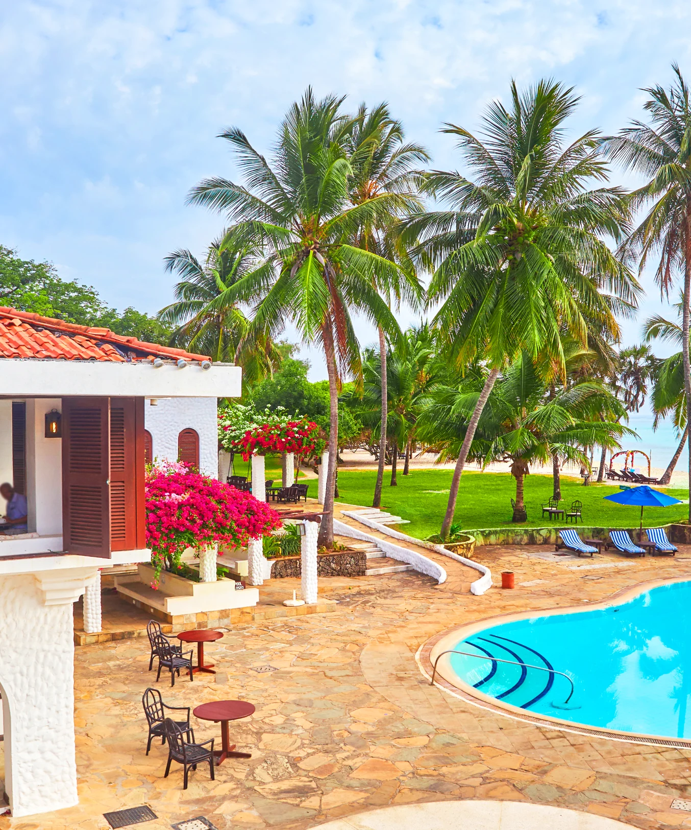 hotel at Jacaranda Indian Ocean Beach Resort