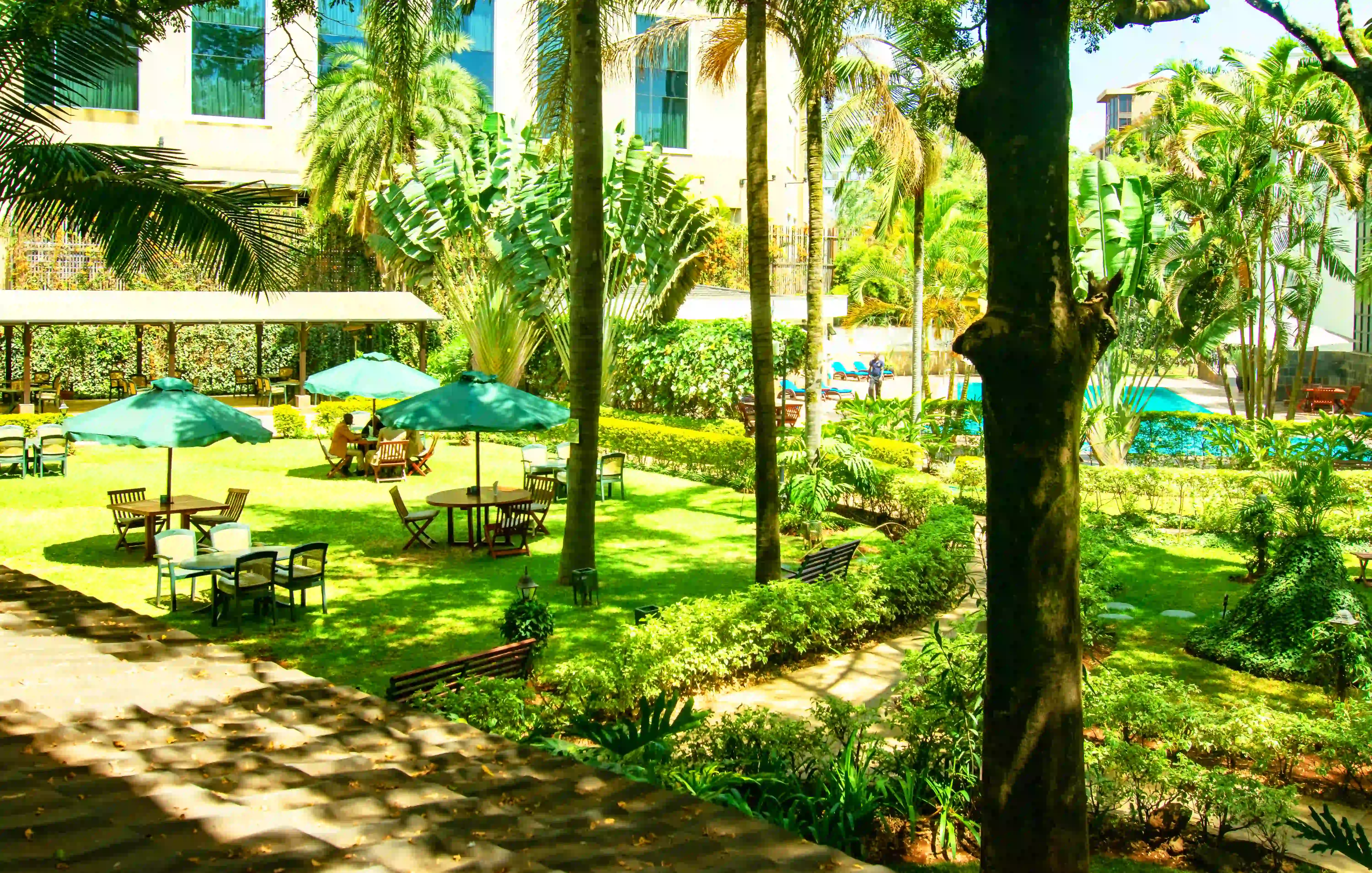 restaurant at Jacaranda Hotel Nairobi